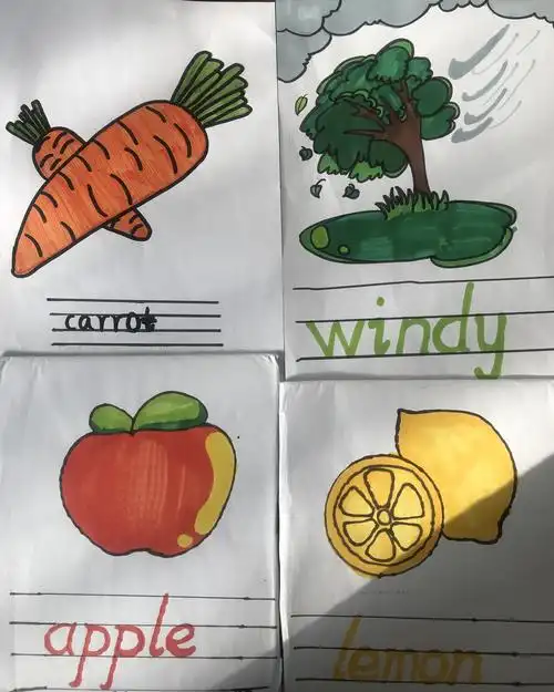 让记单词变得so easy——库尔勒市第十六中学英语单词卡片制作大赛