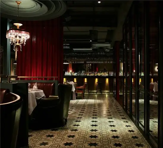 有情调的西餐厅装修图片600平美式西餐厅装修设计效果图