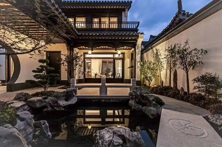 新中式别墅庭院设计的五大关键元素