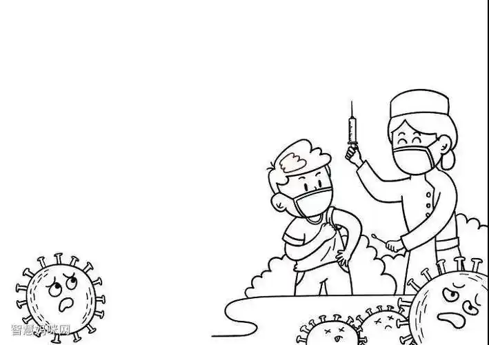 关于新冠儿童疫苗的手抄报大全