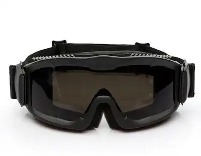 厂家直销阿尔法战术眼镜军迷防爆抗冲击cs战术护目镜摩托车风镜