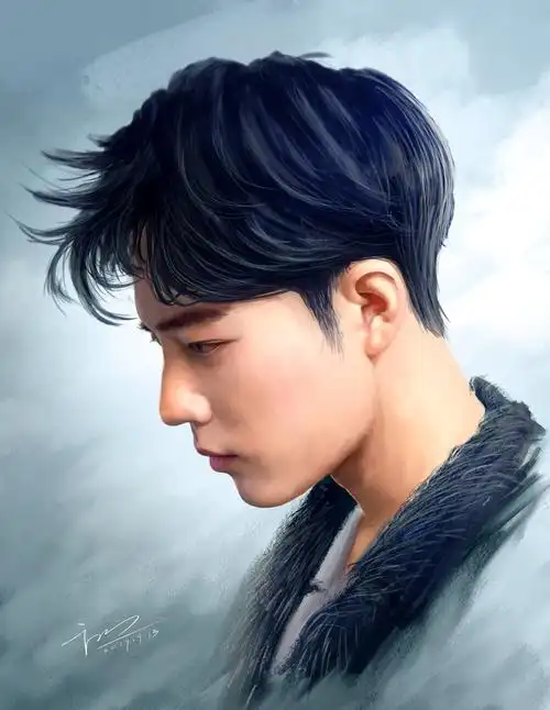 肖战和一博的画像练习