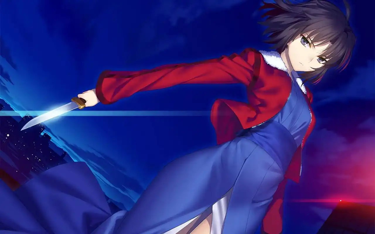 盘点二次元美图壁纸:短发御姐很高冷