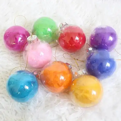 透明球空布置橱窗店铺装饰品开业塑料圆球吊球diy房顶挂饰 803