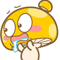 流口水表情图片流口水的表情包