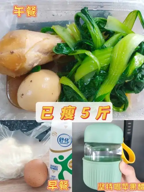 纯饮食已瘦5斤减脂期打工人怎么点外卖