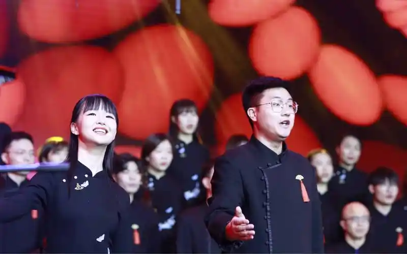 浙江杭州四团同台共庆建党百年