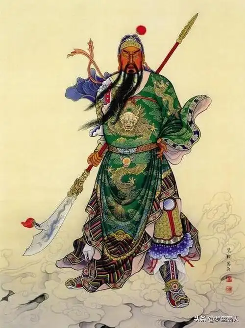 新年贺岁:民间普遍供奉的武财神关公画像