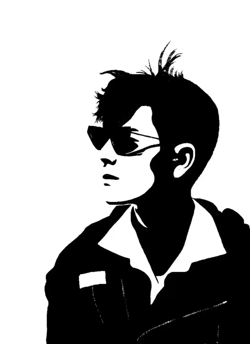 肖战头像艺术剪影