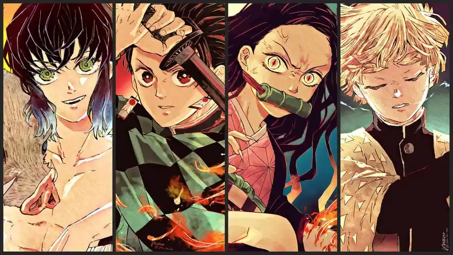 鬼灭之刃日志-鬼灭之刃横图-触站