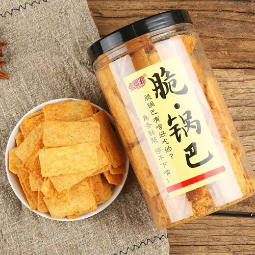 卡趣滋脆锅巴整箱批发罐装酥脆手工油炸膨化食品办公室网红零食
