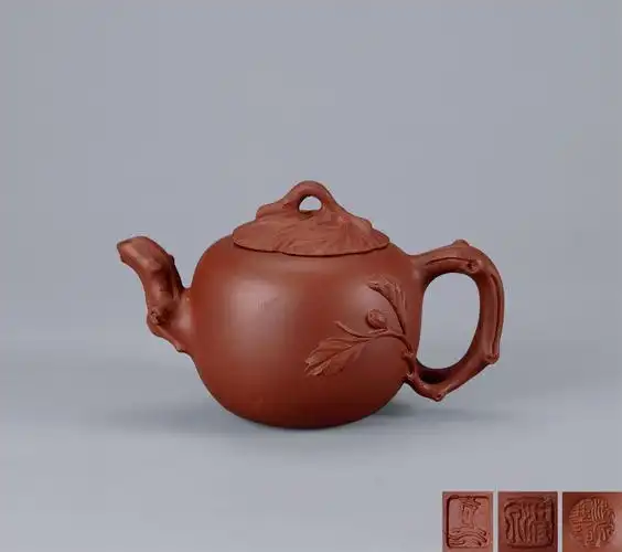 【当代 范洪泉制木瓜壶】拍卖品_图片_价格_鉴赏_紫砂_雅昌艺术品拍卖