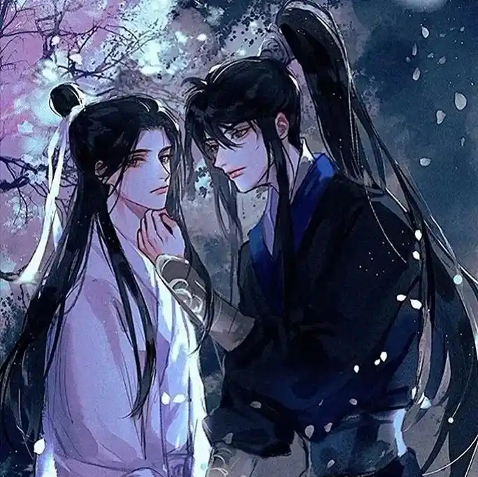 国漫国风 #二哈和他的白猫师尊 #墨燃 #楚晚宁 #cp  - 抖音