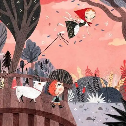 11:33:33西班牙插画师:david sierra listónins:vidsierra儿童插画