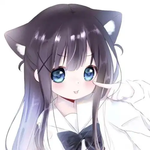 呆萌动漫女生头像,简直卡哇伊