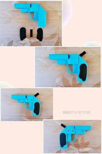 a4纸折信号枪折纸大百科