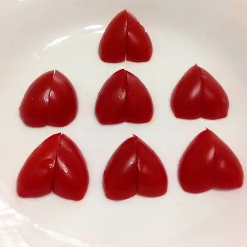 尚衣格格做的心型圣女果