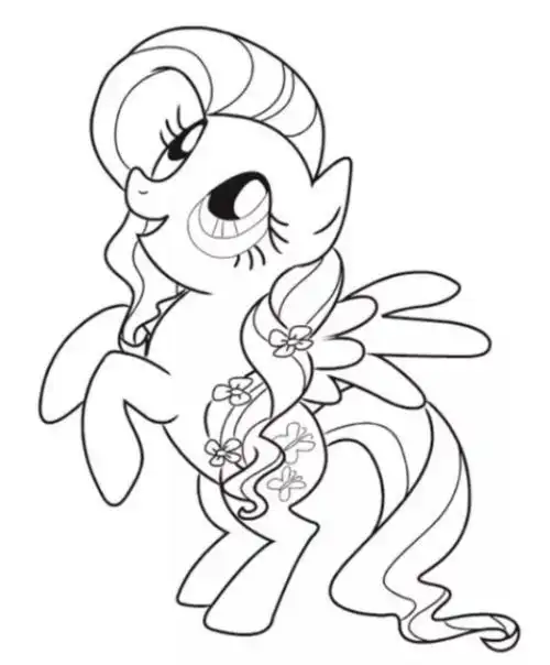 小马宝莉里面的紫悦简笔画视频