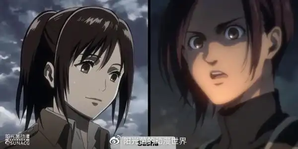 进击的巨人第三季与最终季人物形象对比三笠竟真变三爷