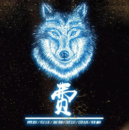 你该换头像了,霸气狼性文化姓氏微信头像,看看有没有你的姓氏