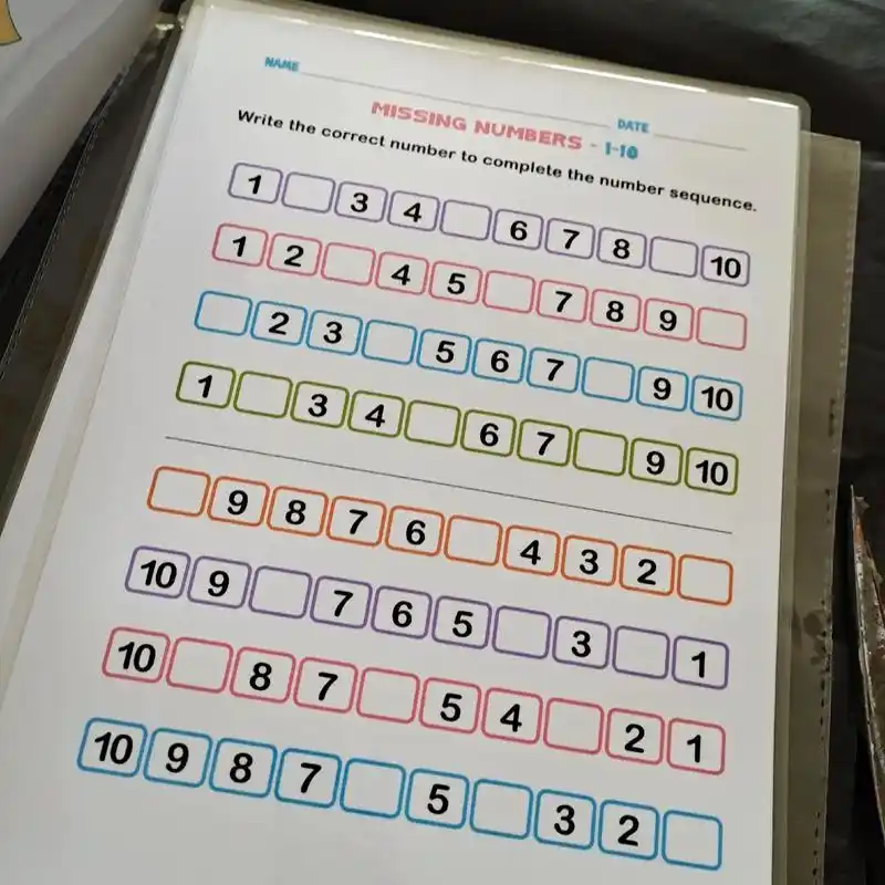 百数表 #数字认知  1-100百数表 电子版-文档可直接 - 抖音