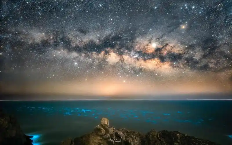 六年拍摄的仙人井星空合集,纪念逝去的璀璨星河