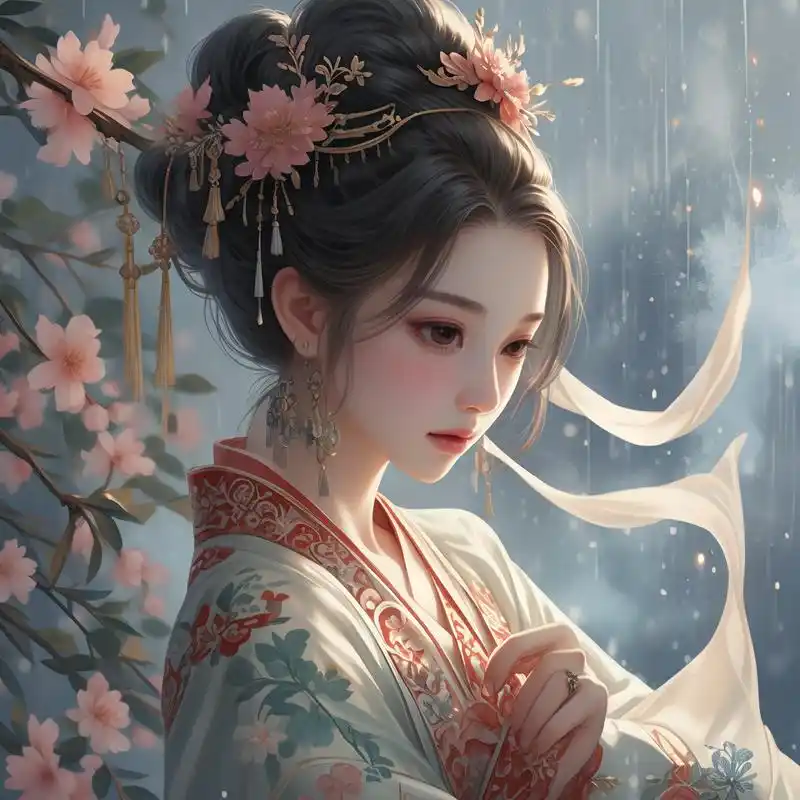 女生古风仙气头像,氛围感拉满96 分享一组仙气飘飘的古风头像,每