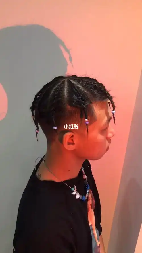 宁波编发哪里好男士地垄辫男士脏辫蜘蛛网造型男士潮发型