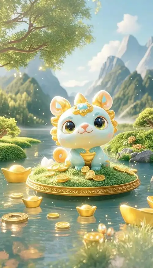 貔貅壁纸:福气满满,招财进宝 93