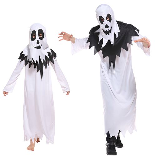 万圣节儿童服装幼儿恐怖鬼衣幽灵服cos化妆舞会演出服怨灵精灵服
