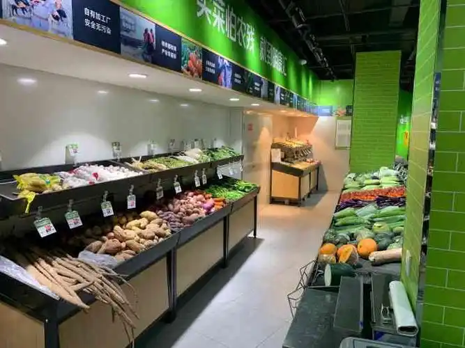 明康汇生鲜(东方海岸店)-"小区附近的一家生鲜超市店,店铺内很干净,.