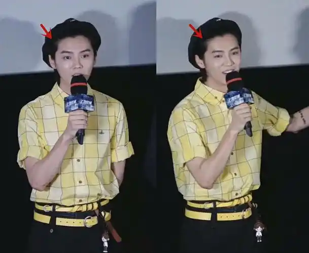 鹿晗现身活动现场,谁注意到他的发际线?网友:难以相信