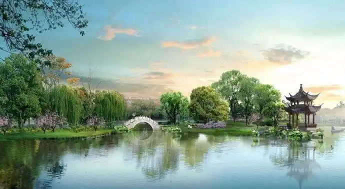 山水花草风景美图宽幅