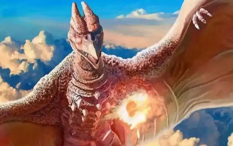 它1956年从电影《空之大怪兽拉顿》开始登场,绝招是依靠飞行和扇动