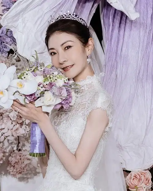 舞动浪漫谱写爱意谭元元佩戴maisonalt高级珠宝举行婚礼