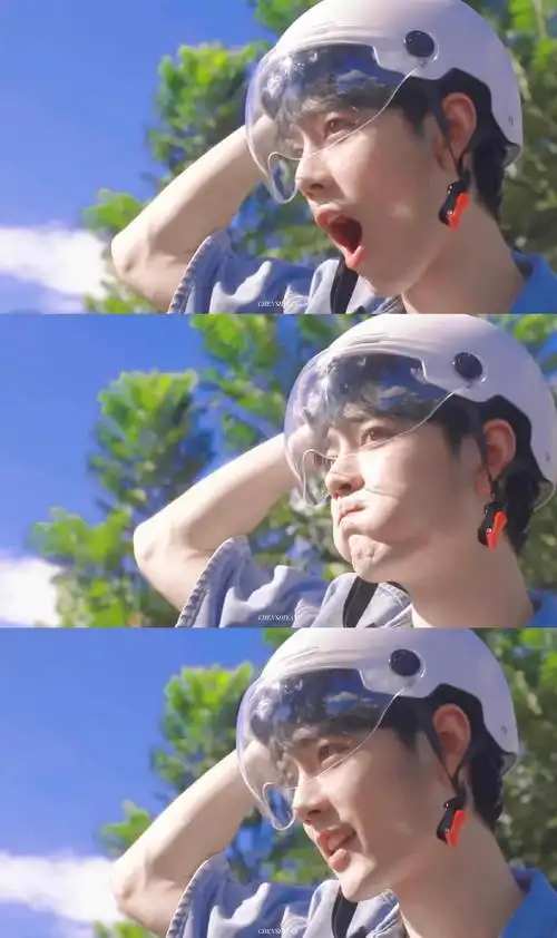 肖战生日写真拍摄花絮鼓鼓的嘴巴敲可爱飞扬的心动的白色飘带