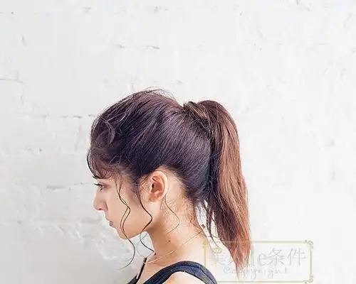 来自东京的夏季的束发发型清凉又有型