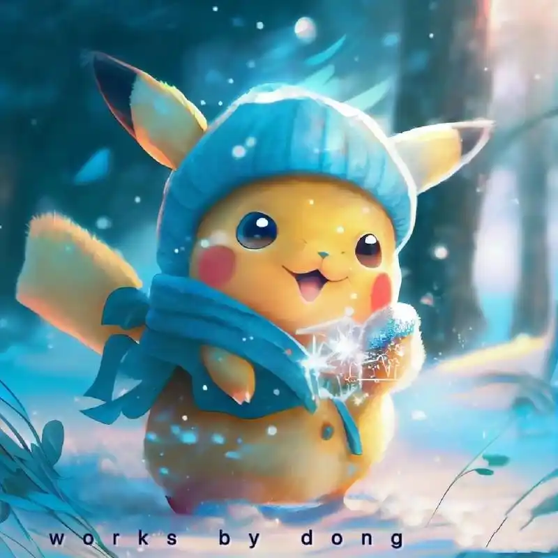 超好看的皮卡丘图片,一定要保存!