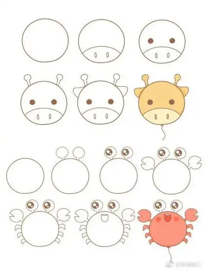 圆形简笔画圆形简笔画图片大全