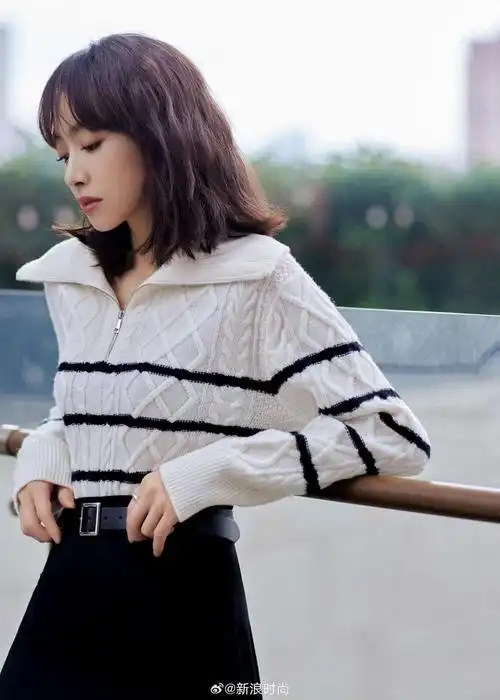 尖货指南##杨幂[超话]##赵今麦[超话]# 温柔甜御针织背心,#宋茜[超话