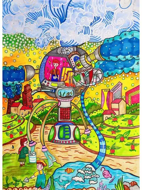 全国少儿书画大赛金奖获奖作品锦集