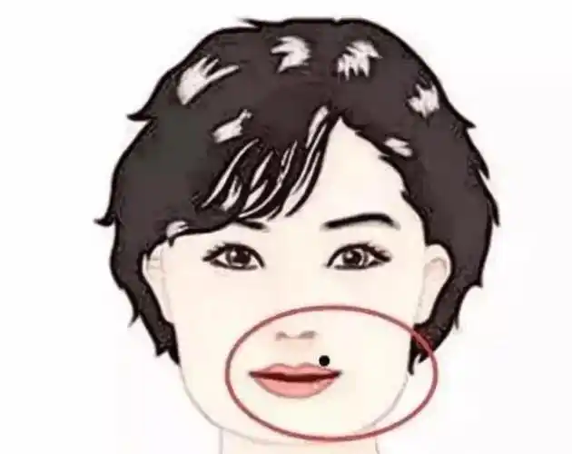 第一:嘴角上方长痣相学中,嘴巴代表人的财禄和食禄运.
