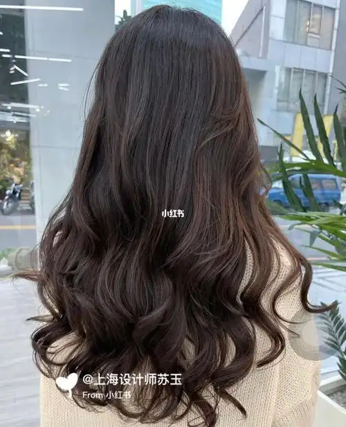 洋气十足法式烫发推荐烫发蛋卷头圆脸发型显脸小发