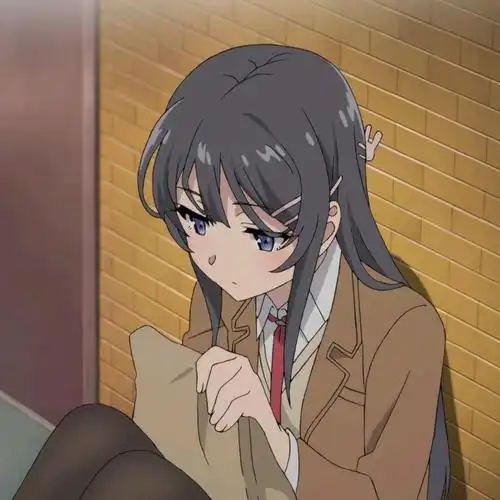 青春猪头少年不会梦到兔女郎学姐樱岛麻衣自截头像单头情头表情包②