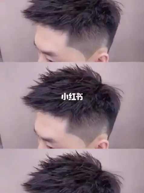 立体摩根烫5厘米男生短发男生烫发发型
