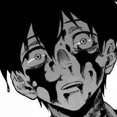 二次元丧系男头 黑白,能被偏爱_男生头像_我要个性网