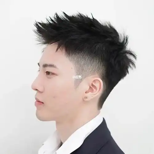 秋季男士前刺发型0505