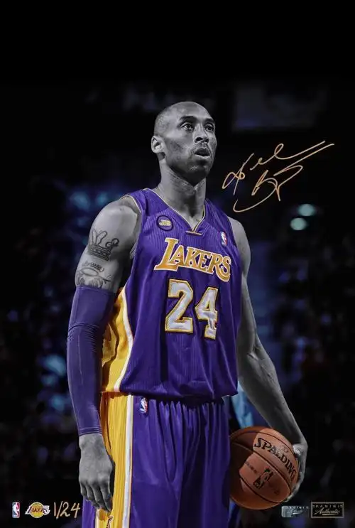 篮球明星nba湖人队科比布莱恩特kobe最帅官方海报
