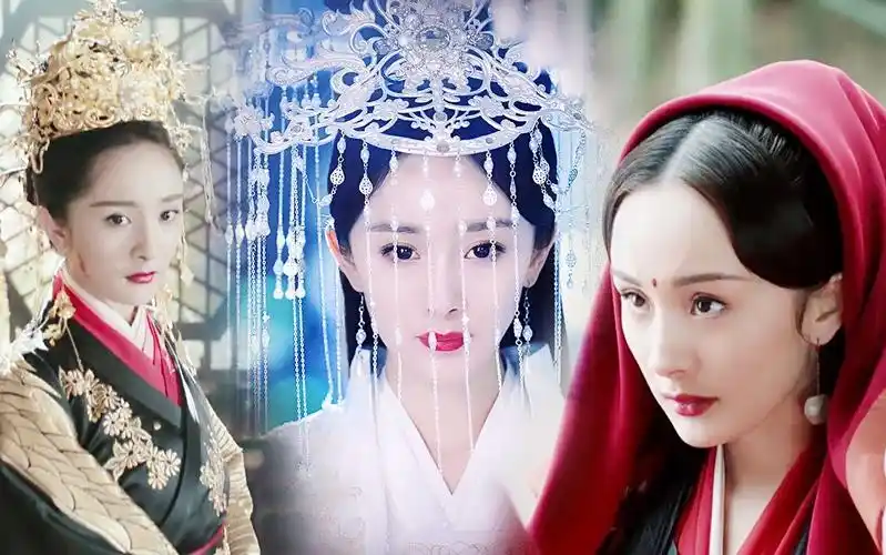 《枕上书》白浅大婚,杨幂三款新娘造型,美出四海八荒