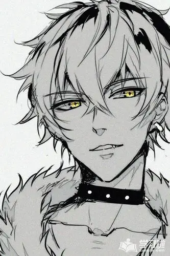 【动漫人物素描 铅笔画】漫画人物素描铅笔画男生